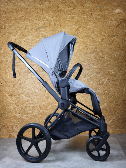 Cybex - Priam Kombikinderwagen (sportsitz und Babywanne) - Grau in Gutem Zustand am Besten Kinderwagen 3 Kostenloser