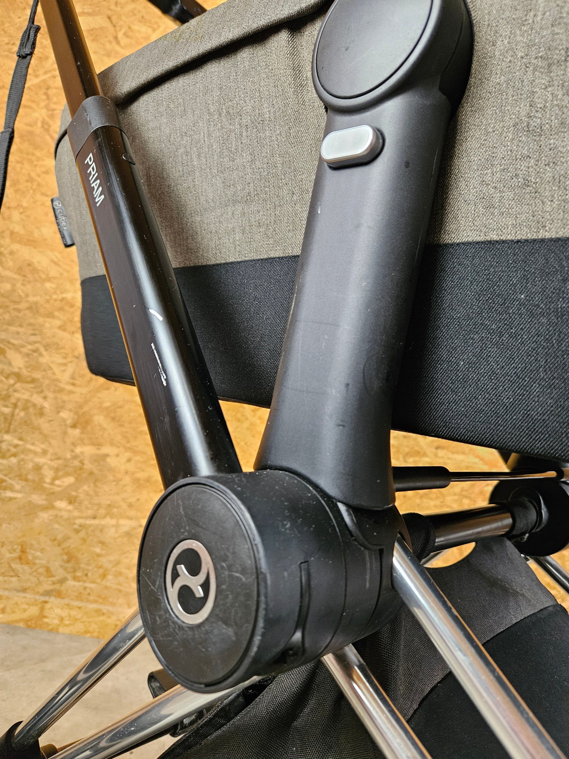 Cybex - Priam Platinum Kombikinderwagen (sportsitz und Babywanne) - Beige in Gutem Zustand am Besten Kinderwagen 16