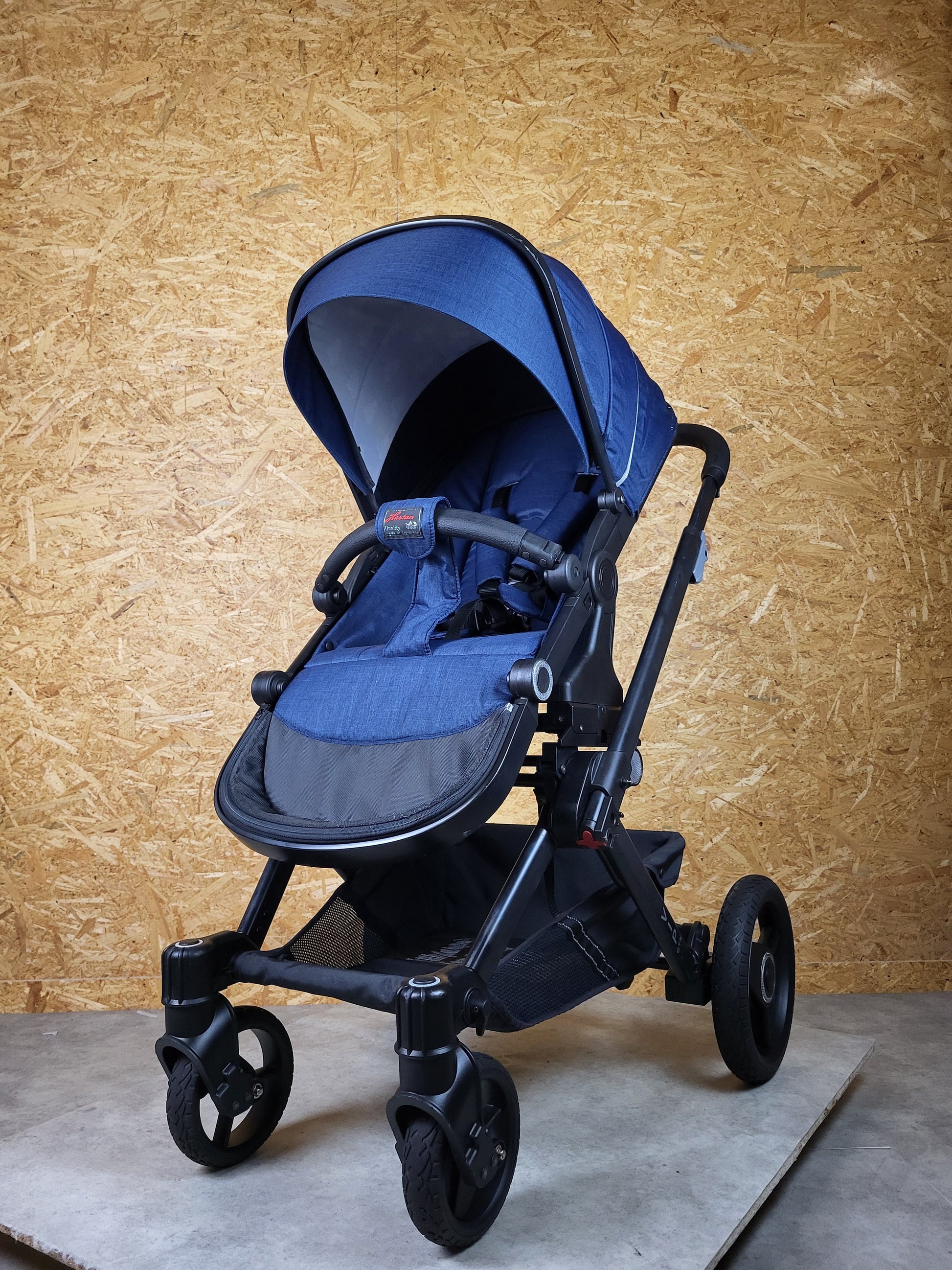Hartan - Vip Gtx Kombikinderwagen (babywanne und Sportsitz) - Blau in sehr Gutem Zustand am Besten Kinderwagen 3