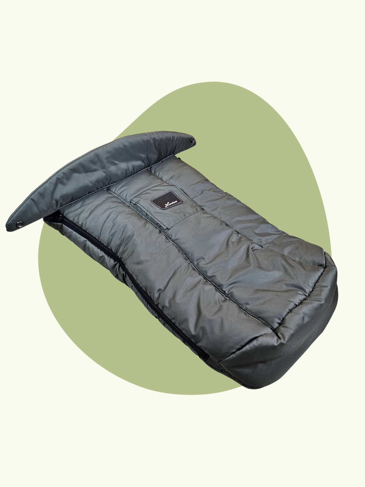 Hartan - Viva Kombikinderwagen (babywanne und Sportsitz) - Grau wie Neu - Inkl. Wickeltasche Fußsack Poussette 35