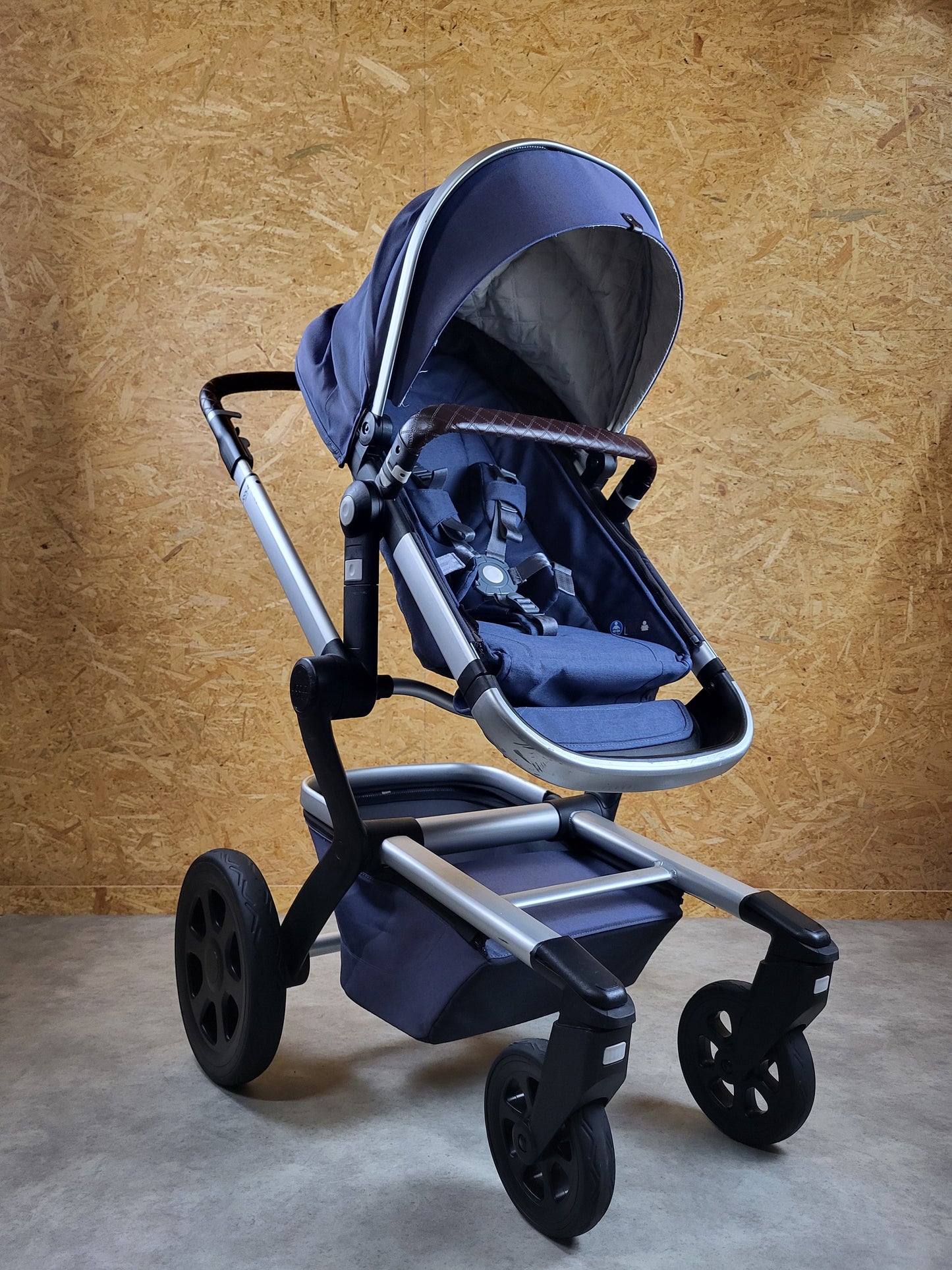 Joolz Day 3 - Kombikinderwagen (liegewanne und Sportsitz)- Dunkel Blau - Gutem Zustand / Gut Kinderwagen 2