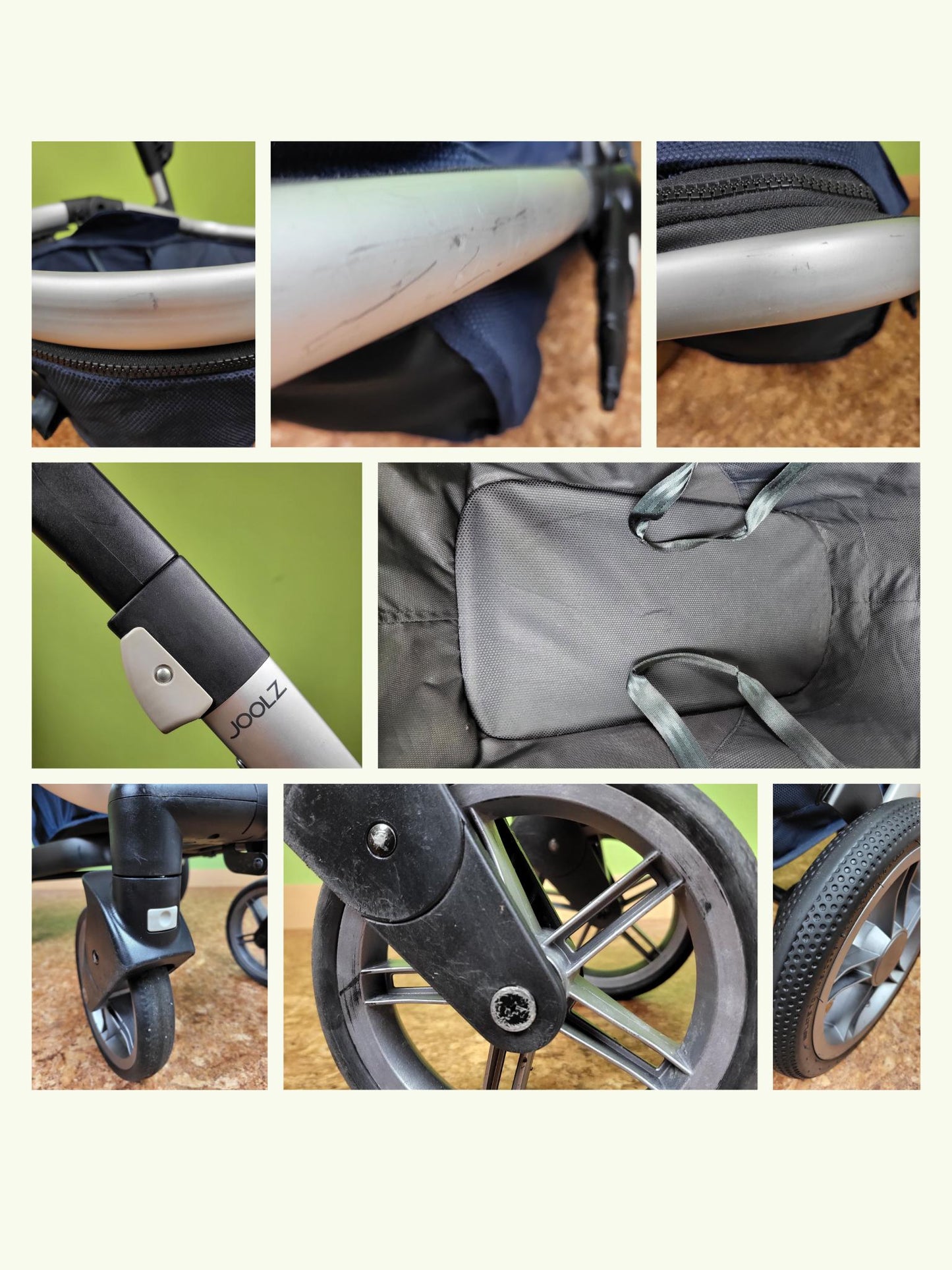 Joolz - Geo Kombikinderwagen Blau / Gut Kinderwagen 4