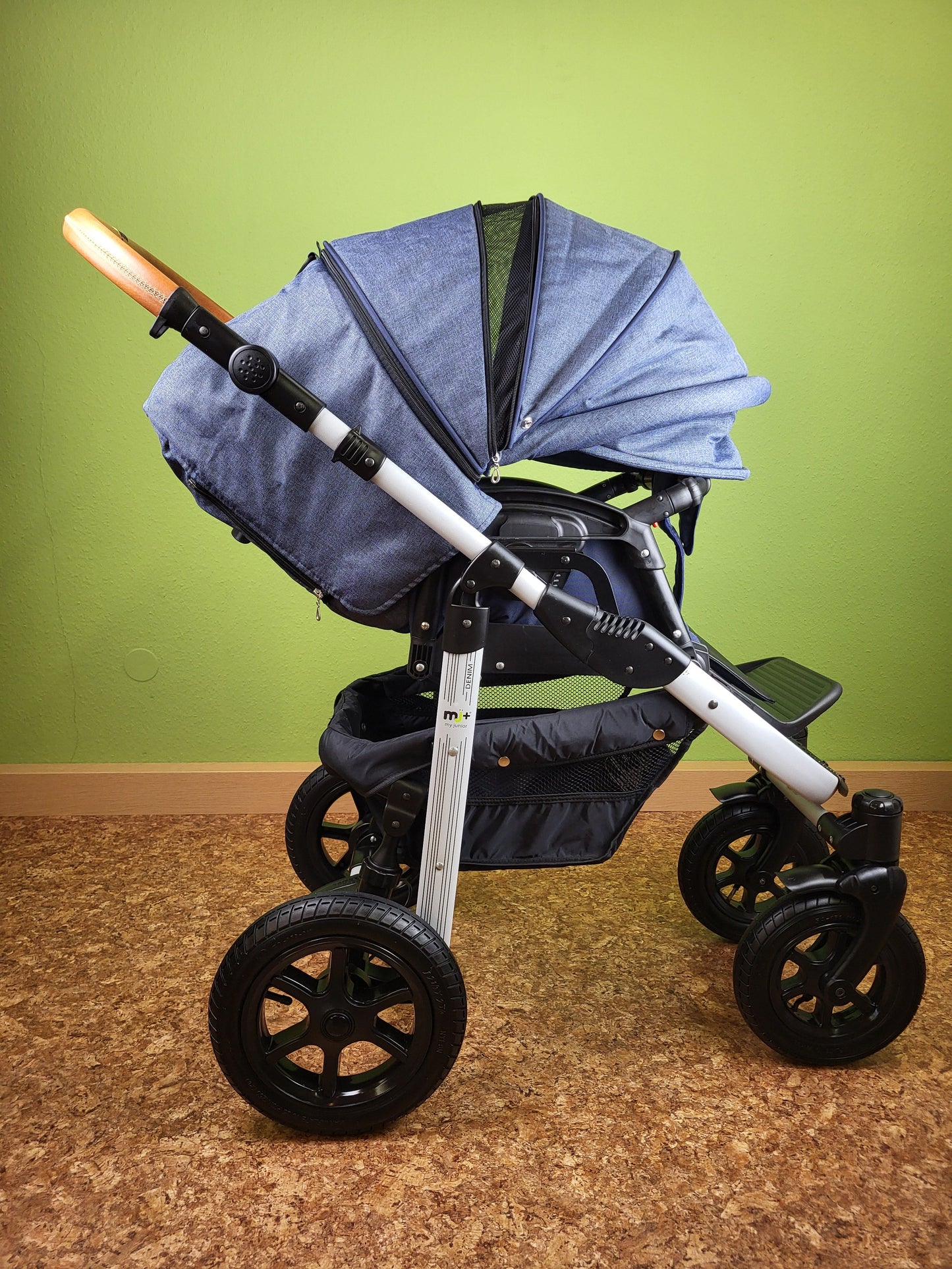 My Junior Miyo - Kombikinderwagen Blau / Sehr Gut Kinderwagen 8