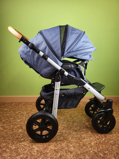 My Junior Miyo - Kombikinderwagen Blau / Sehr Gut Kinderwagen 8