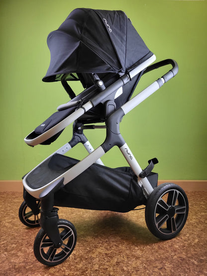 Nuna Demi Grow Set - Kombikinderwagen Mit Babywanne Tasche Und Sportsitz Blau / Wie Neu Kinderwagen 7