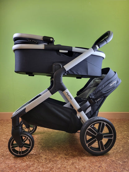 Nuna Demi Grow Set - Kombikinderwagen Mit Babywanne Tasche Und Sportsitz Blau / Wie Neu Kinderwagen 12