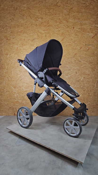 ABC-Design Salsa 4 Air Diamond Edition - Poussette combinée reconditionnée en bon état - Bleue