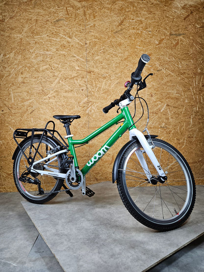 Woom 4 Kinderfahrrad - Grün in Gutem Zustand Fahrrad 1